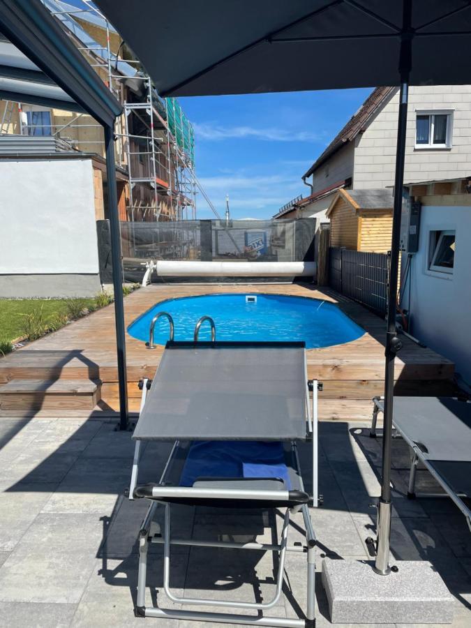 #3 Bequemes Zimmer Mit Pool Und Garten Меммінген Екстер'єр фото